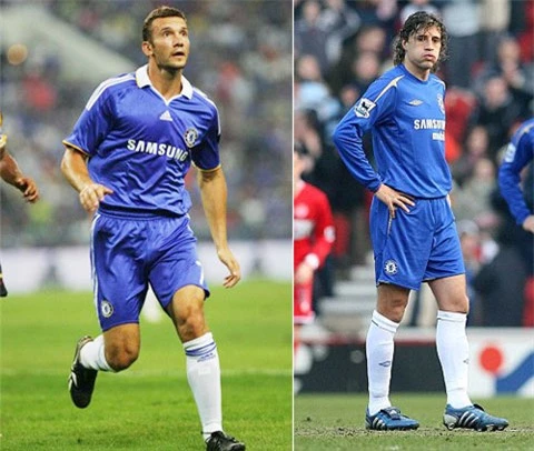 Shevchenko, Torres, Crespo là 3 trong nhiều tiền đạo nổi tiếng thất bại thảm hại tại Chelsea