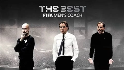 Guardiola, Tuchel và Mancini tranh giải HLV hay nhất năm của FIFA The Best 2021