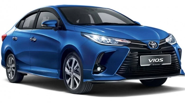 toyota vios 2022 ra mắt, bổ sung màu sơn ngoại thất mới nổi bật