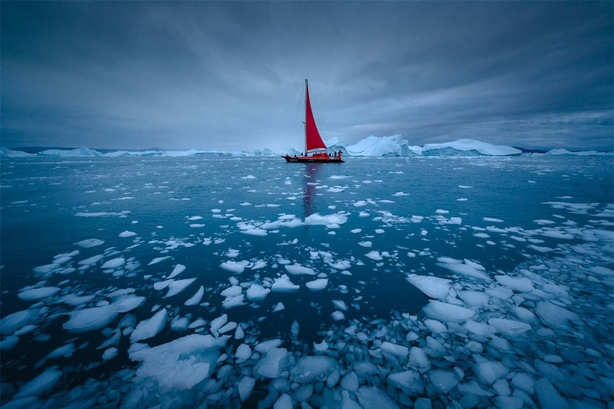 Vẻ băng giá hút hồn của đảo khổng lồ Greenland - Ảnh 10