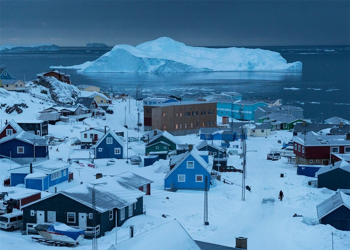 Vẻ băng giá hút hồn của đảo khổng lồ Greenland - Ảnh 2