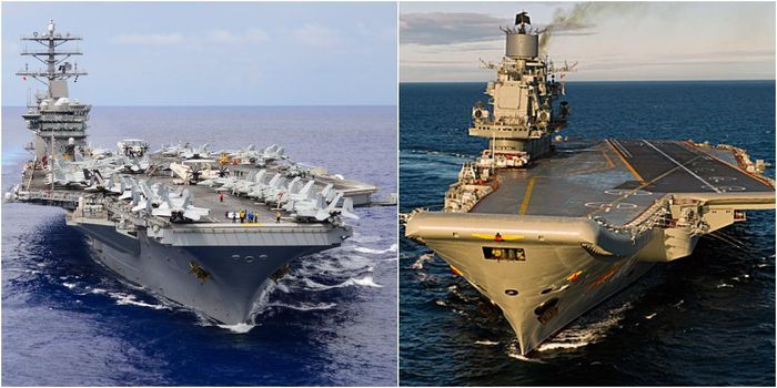 Đô đốc Kuznetsov Nga dựa vào đâu để chống lại siêu tàu sân bay Nimitz Mỹ?