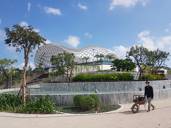 Theo kế hoạch, Vườn tượng APEC mở rộng sẽ được UBND TP Đà Nẵng tổ chức khánh thành vào ngày 10/1/2022
