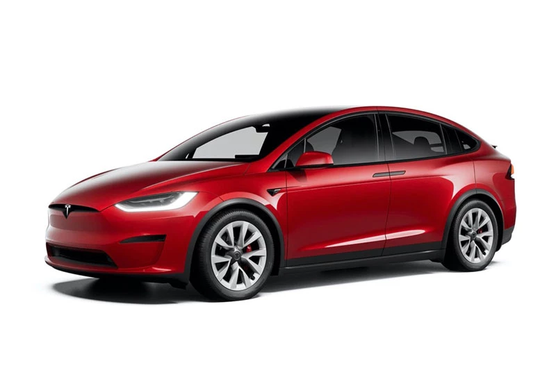 SUV thể thao hạng sang 3 hàng ghế: Tesla Model X Plaid.