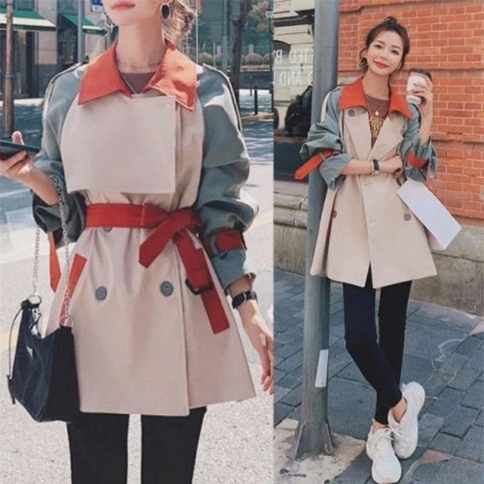 Sợ mặc áo ấm sẽ 'phát phì', bạn gái hãy chọn ngay áo gió Hàn Quốc để vừa giữ ấm, vừa khoe dáng