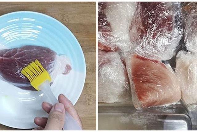 Thịt lợn mua về bỏ luôn tủ đá là sai, chỉ cần thêm 1 bước để thịt tươi mới, giữ nguyên chất, không khô