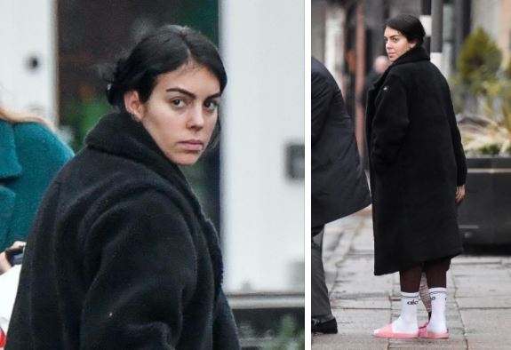 Bạn gái Ronaldo bất ngờ mang phong cách mẹ bầu xuống phố