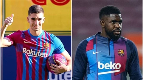 Barca gia hạn với Umtiti đến năm 2026, đăng ký thành công Torres