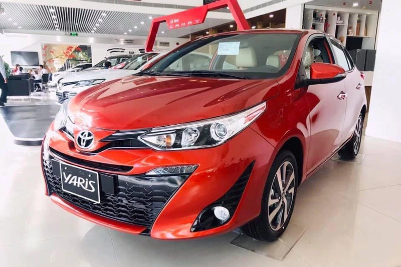 10. Toyota Yaris (doanh số: 119 chiếc). Ảnh: Toyota Phú Thọ.