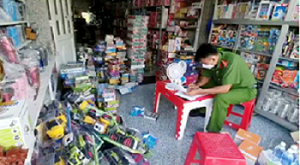 An Giang: Tạm giữ  số lượng lớn đồ chơi trẻ em xuất xứ Trung Quốc