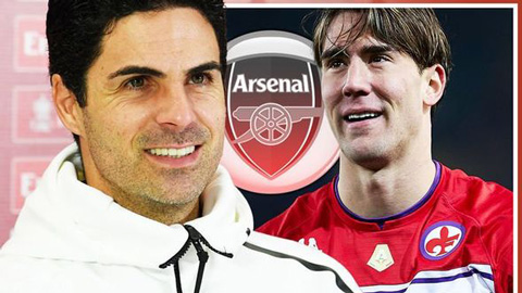 Arsenal quyết tâm chi 150 triệu bảng mua Vlahovic