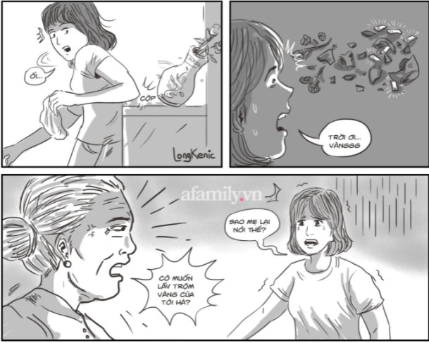 Vô tình làm vỡ lọ hoa trong phòng mẹ chồng, tôi chết điếng khi thấy vật rơi loảng xoảng xuống nền nhà