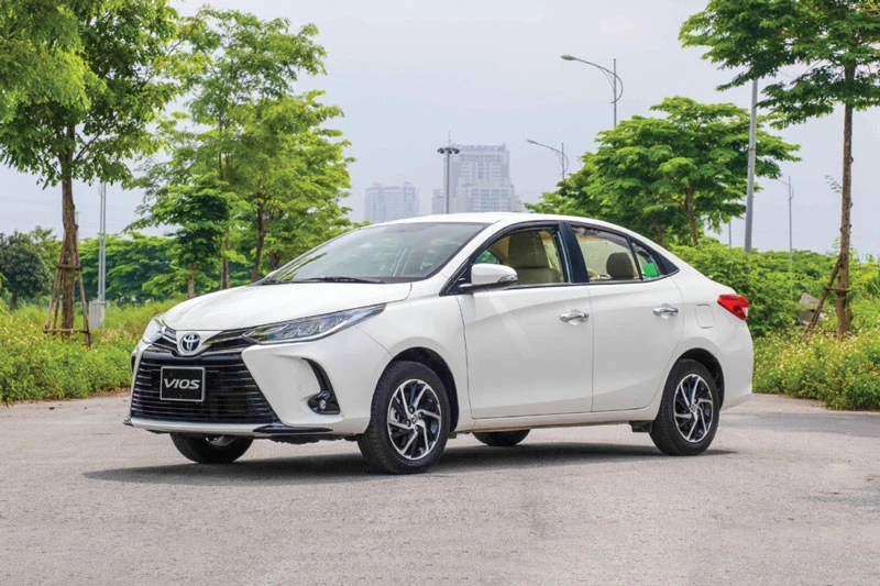 2. Toyota Vios (doanh số: 2.801 chiếc). Ảnh: TMV.