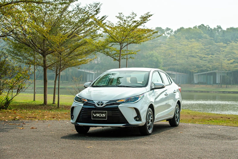 3. Toyota Vios (doanh số: 19.931 chiếc). Ảnh: TMV.