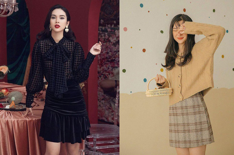 4 kiểu chân váy ngắn diện lên vừa trẻ trung lại cao ráo mặc mùa đông vẫn hợp