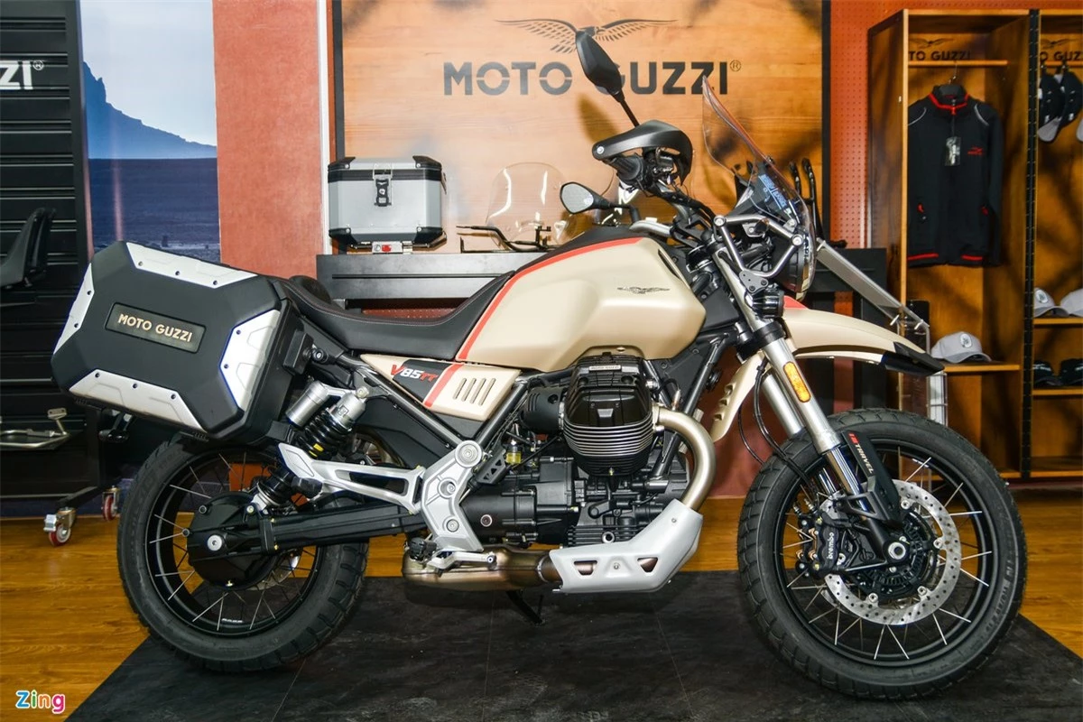 moto phuot Moto Guzzi V85 TT anh 2
