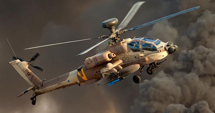 Trực thăng AH-64 Apache Israel xuất sắc phản đòn khi bị tên lửa Strela-2 tấn công