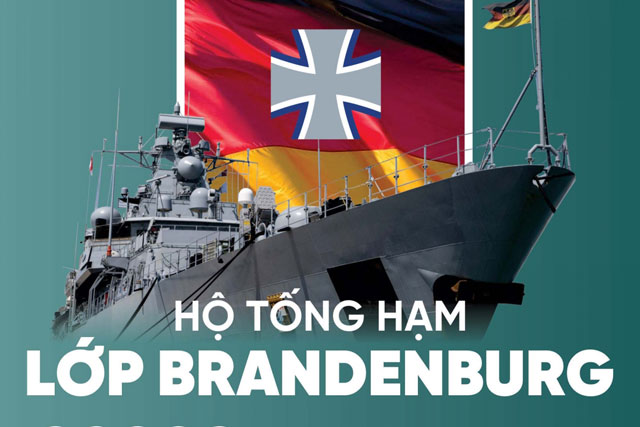 Sức mạnh hộ tống hạm lớp Brandenburg của hải quân Đức