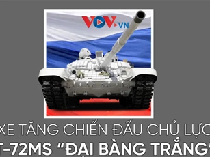 Xe tăng chiến đấu chủ lực "đại bàng trắng" T-72MS: Giá thành rẻ mà chất lượng
