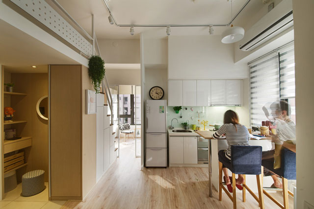 Căn hộ 45 m2 vẫn đủ tiện nghi dành cho người trẻ