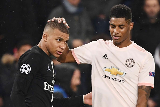 PSG 'chấm' Rashford nhằm thay thế Mbappe