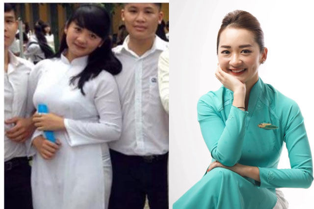 Màn "lột xác" ngoạn mục của nữ tiếp viên hàng không sau 6 tháng khiến tất cả trầm trồ