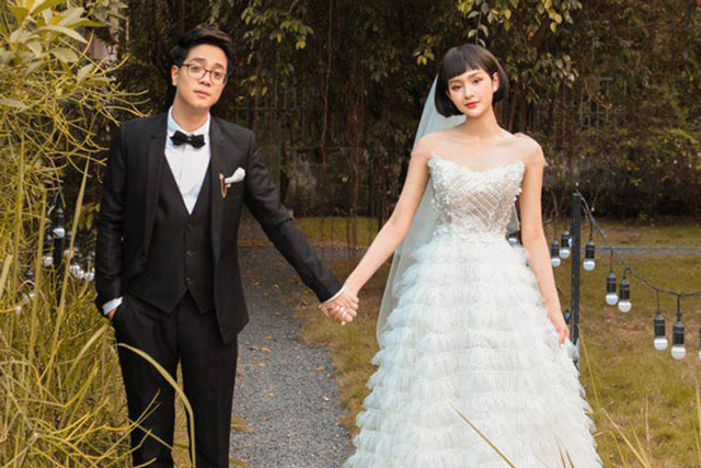 Học sao Việt để tóc ngắn khi diện váy cưới không hề nhàm chán mà còn xinh đẹp ngút ngàn