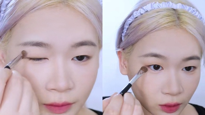 Cách đánh phấn mắt ngược cho nàng một mí thêm xinh