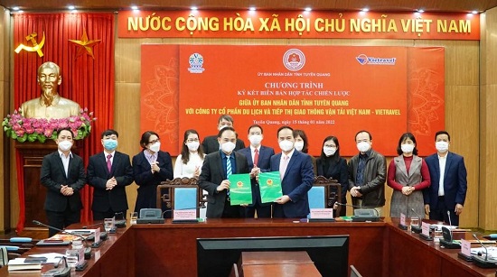 Vietravel - Tuyên Quang hợp tác chiến lược phát triển du lịch 