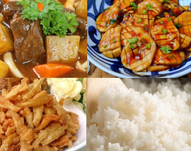 Thực đơn cơm chiều: 3 món nấu đơn giản