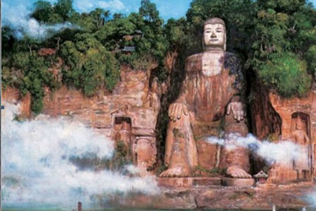 Tượng Phật khổng lồ Lạc Sơn “rơi lệ”, chuyên gia hội chẩn tiết lộ lý do ít ai ngờ tới