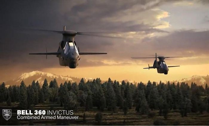  Tính năng tàng hình như phim viễn tưởng khiến siêu trực thăng Bell 360 Invictus Nguồn: Bell 360 Invictus