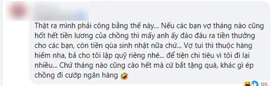 Chồng thưởng Tết cho vợ 100 triệu, nhắn nhủ sâu sắc đến những chị em hốt hết lương chồng - Ảnh 2.