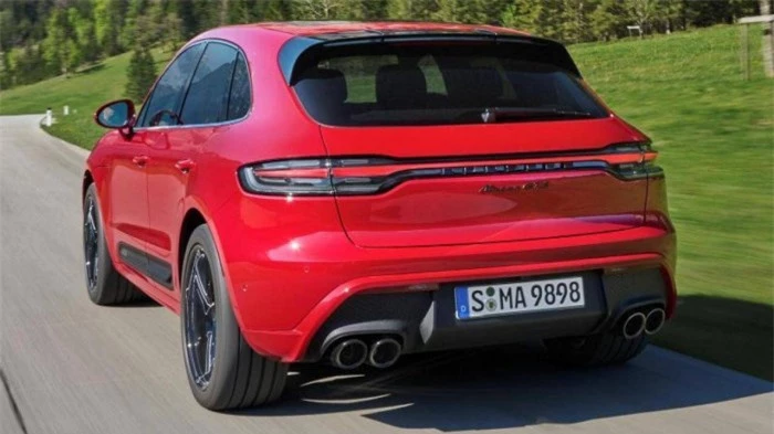 porsche macan 2022 ra mắt, động cơ mạnh 440 mã lực