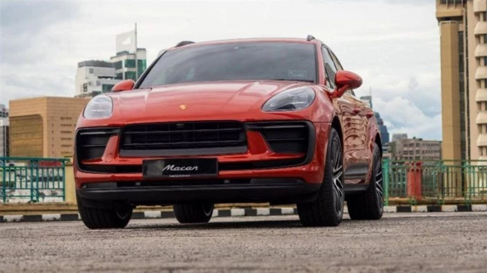 porsche macan 2022 ra mắt, động cơ mạnh 440 mã lực