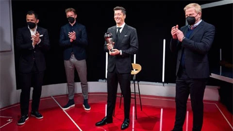 Lewandowski giành FIFA The Best 2021