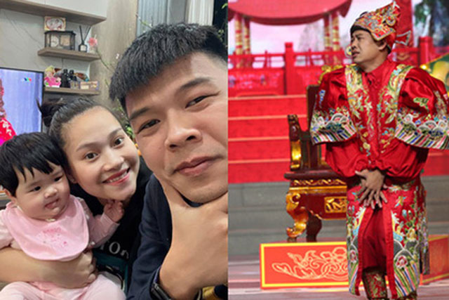 Đời thực viên mãn của Trung Ruồi "cô Đẩu" mới thay thế NSND Công Lý trong "Táo quân" 2022