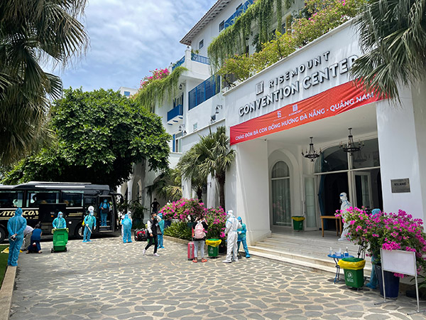 Risemount Premier Resort Đà Nẵng đón người dân Quảng Nam, Đà Nẵng từ TP Hồ Chí Minh về quê tránh dịch COVID-19