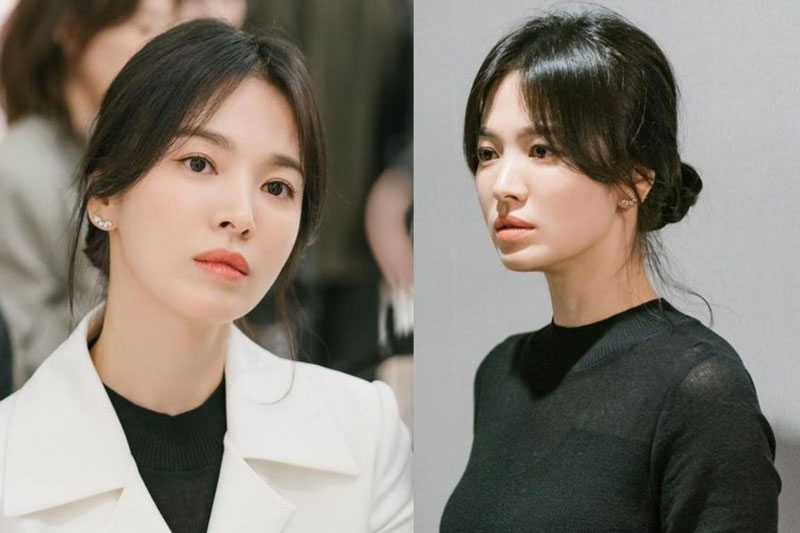 Song Hye Kyo có 4 cách buộc tóc chẳng hề dừ mà còn tăng vẻ sang chảnh
