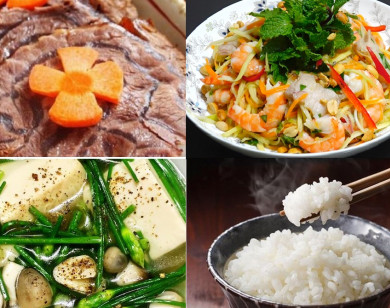 Thực đơn cơm chiều: 3 món lạ miệng