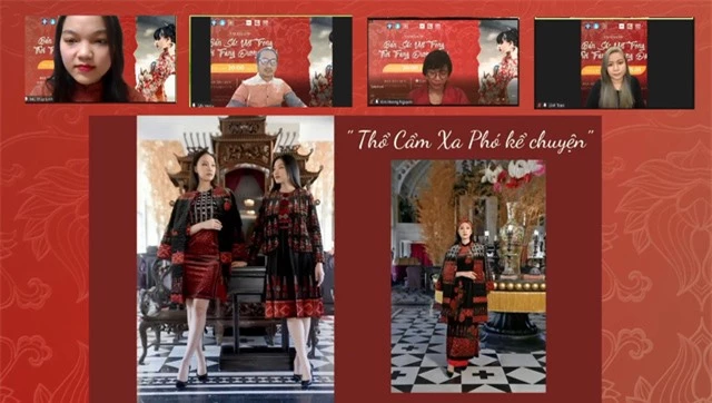 Ấn tượng tranh Đông Hồ, áo yếm được giới trẻ đưa vào thời trang Việt - Ảnh 1.