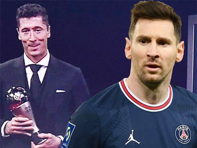Messi đã gạch tên Lewandowski trong lá phiếu bầu chọn của mình