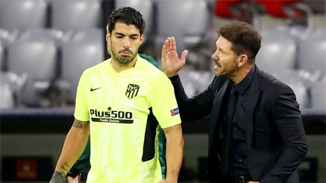 Mối quan hệ giữa Luis Suarez và HLV Diego Simeone tại Atletico Madrid đã đổ vỡ nghiêm trọng