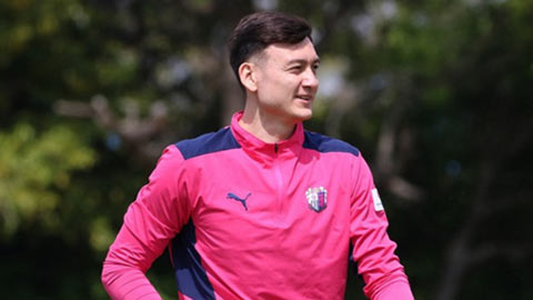 Đặng Văn Lâm mang tin vui đến với HLV Park Hang Seo