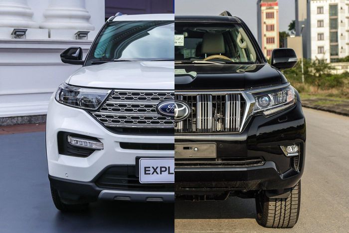 SUV 7 ch&#x1ED7;, ch&#x1ECD;n Ford Explorer hay Toyota Land Cruiser Prado?
