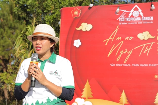 bà Bà Đặng Nguyễn Thuỳ Trang , CEO The Tropicana 