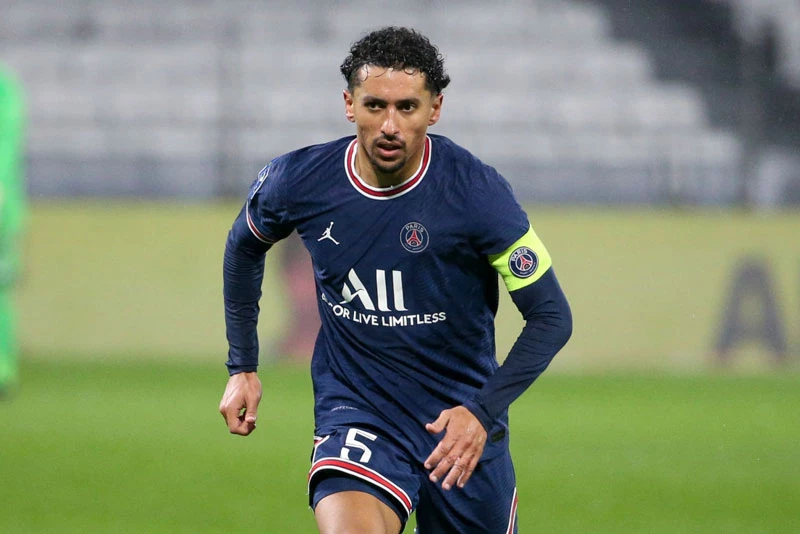 Trung vệ: Marquinhos (PSG, định giá chuyển nhượng: 75 triệu euro).