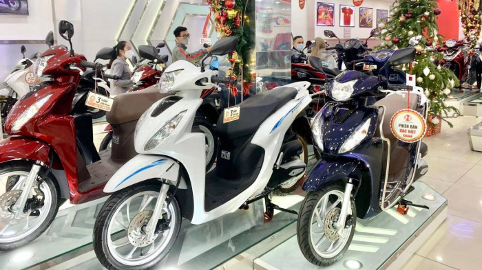 Năm 2021, lượng xe máy bán tại Việt Nam giảm 500 nghìn chiếc