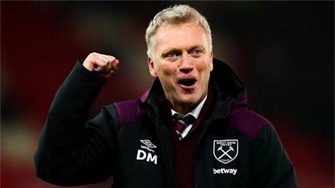  HLV Moyes tự tin West Ham sẽ lại đánh bại MU ngay tại Old Trafford