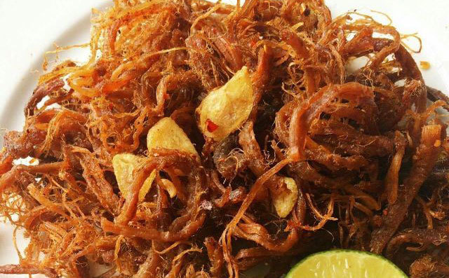 Công thức làm heo khô cháy tỏi cực ngon trong ngày Tết